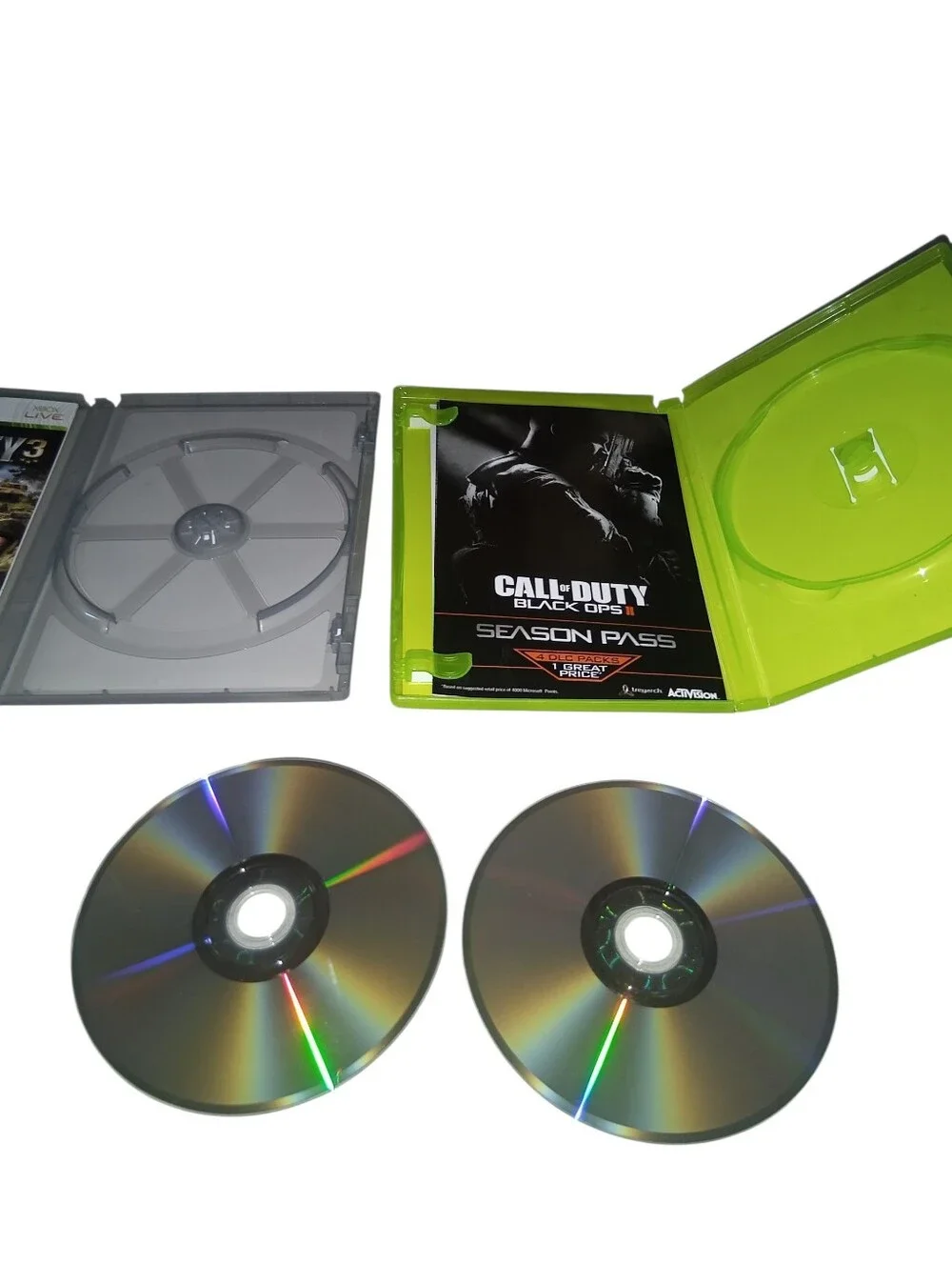 Xbox 360 Call Of Duty 3 2006 , World At War 2008 Black Ops 2 2012 Games Bundle